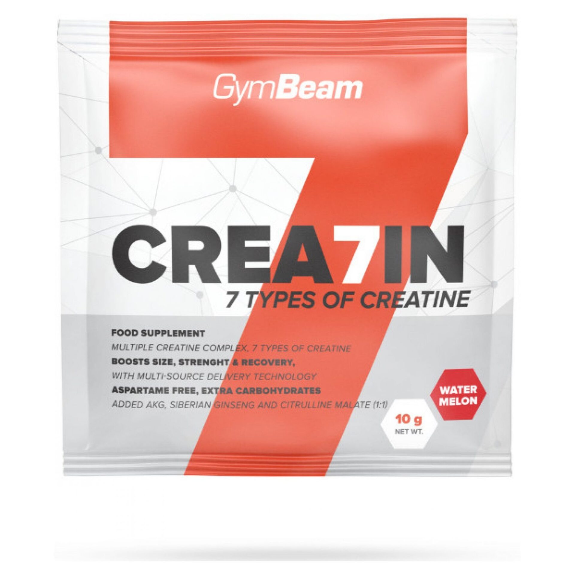 Vzorek GymBeam Crea7in 10 g za 27 Kč Vzorek GymBeam Crea7in 10 g za 27 Kč