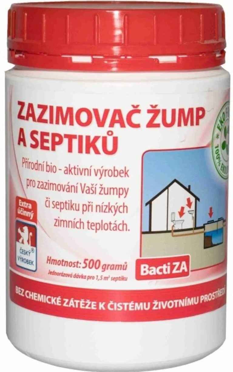 Recenze Baktoma Bacti ZA zazimovač žump a&nbsp;septiků 0,5&nbsp;kg