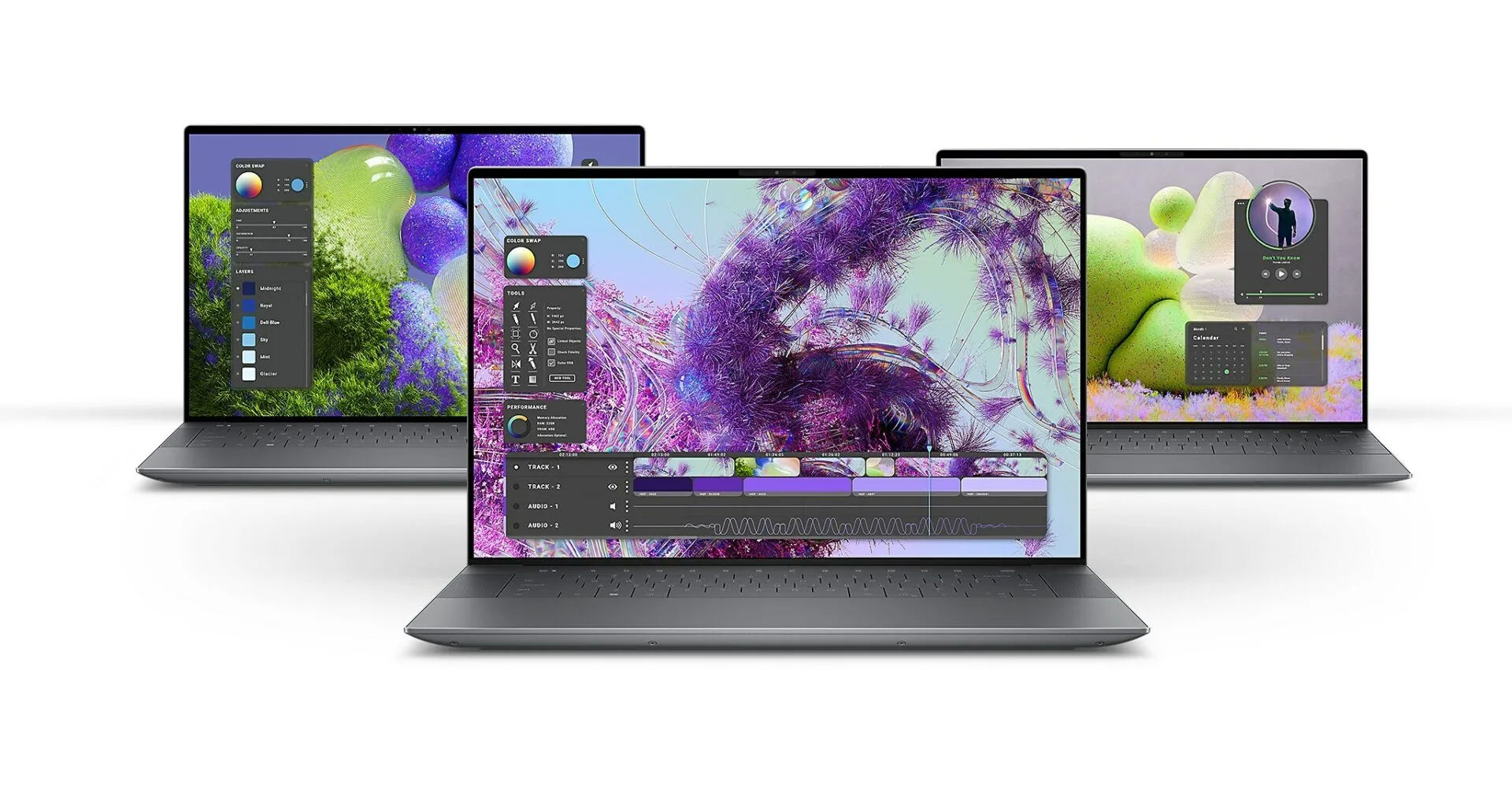 Nová modelová řada Dell XPS v provedení Graphite. Zdroj: ces.vporoom.com