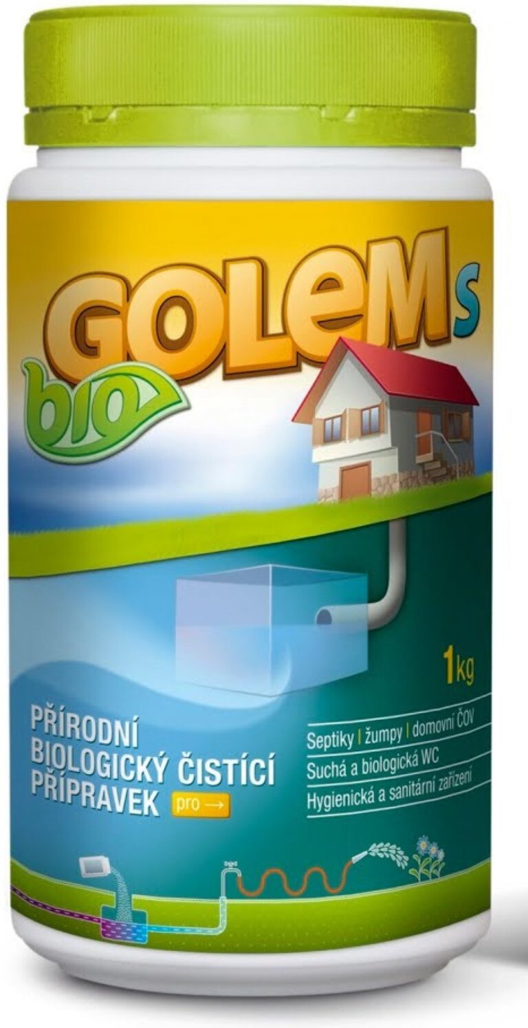 Test Golem S Bio čistič septiků a jímek 1000 g Recenze Golem S Bio čistič septiků a jímek 1000 g