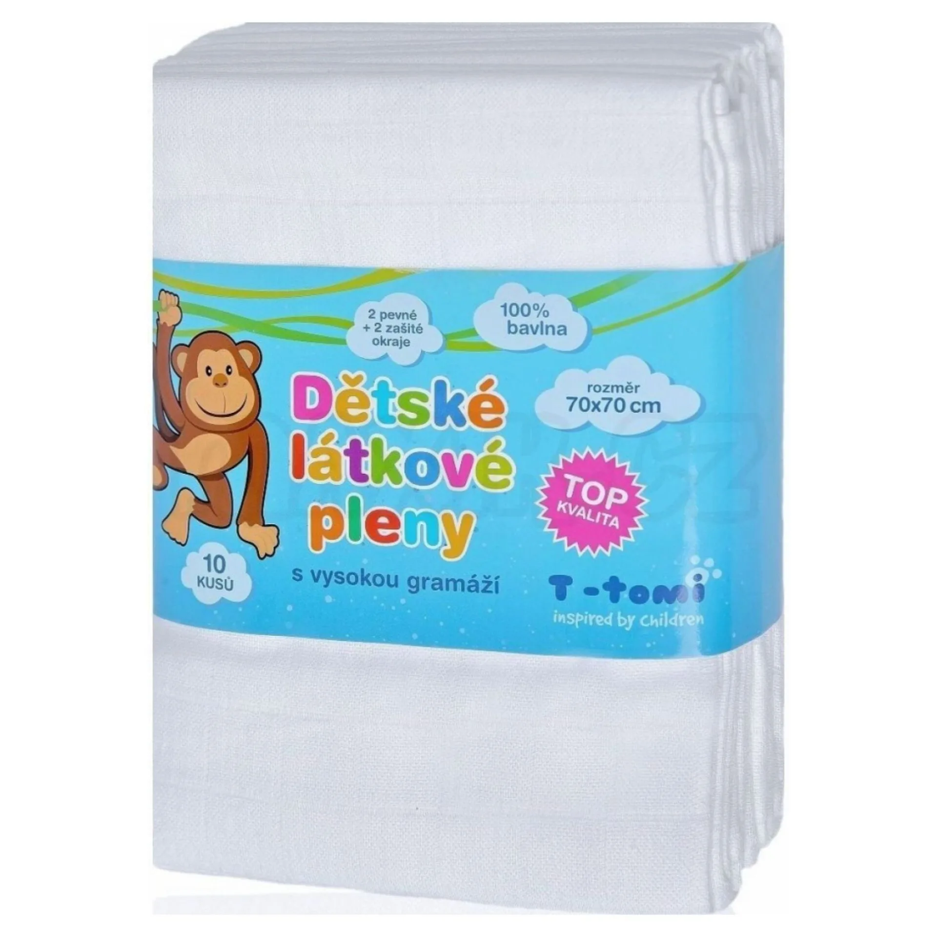 Klasické látkové čtvercové pleny Obrázek zobrazuje klasické látkové čtvercové pleny