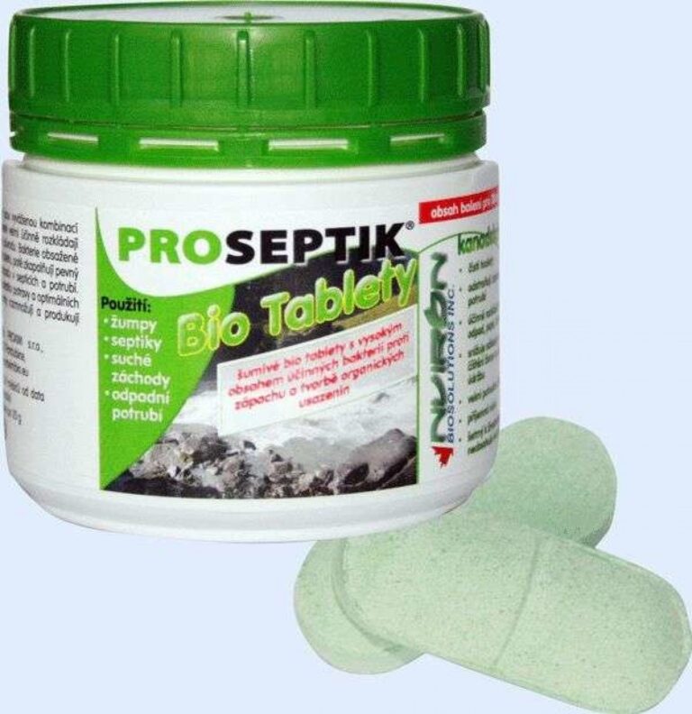 Test Proxim Proseptik Bio tablety do septiku 6 x 20 g Recenze Proxim Proseptik Bio tablety do septiku 6 x 20 g