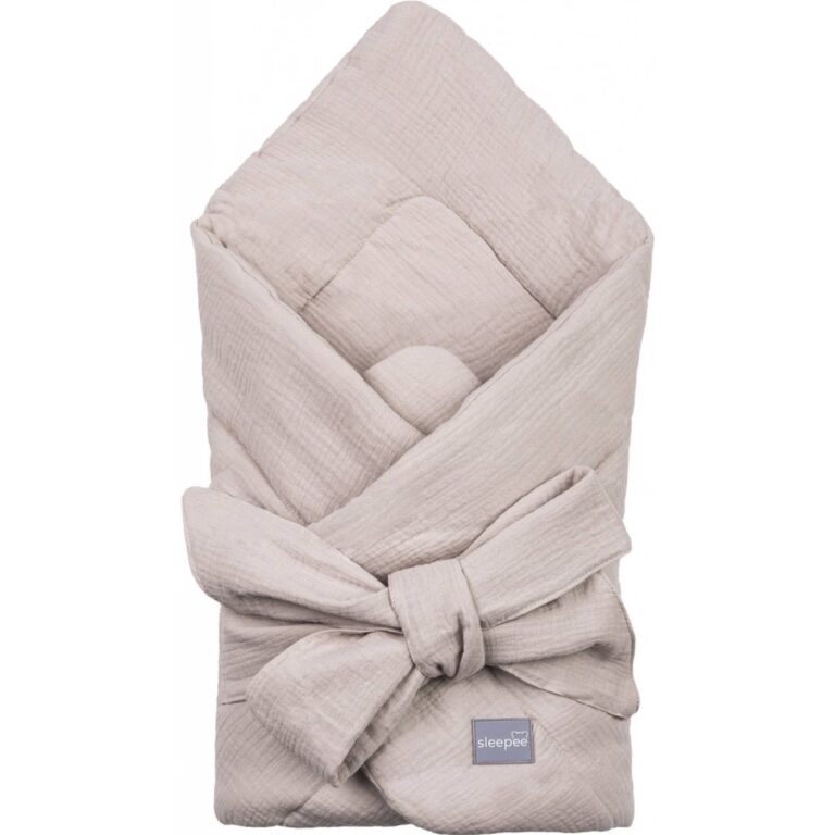 Test Sleepee mušelínová zavinovačka Recenze Sleepee mušelínová zavinovačka