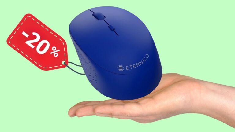 Bezdrátová myš Eternico s&nbsp;20% slevou: levná myš domů i&nbsp;do kanceláře