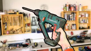 Parkside aku vrtací kladivo PABH 20-li B2&nbsp;po 3 letech používání: Neurazí, ale ani nenadchne (Recenze)