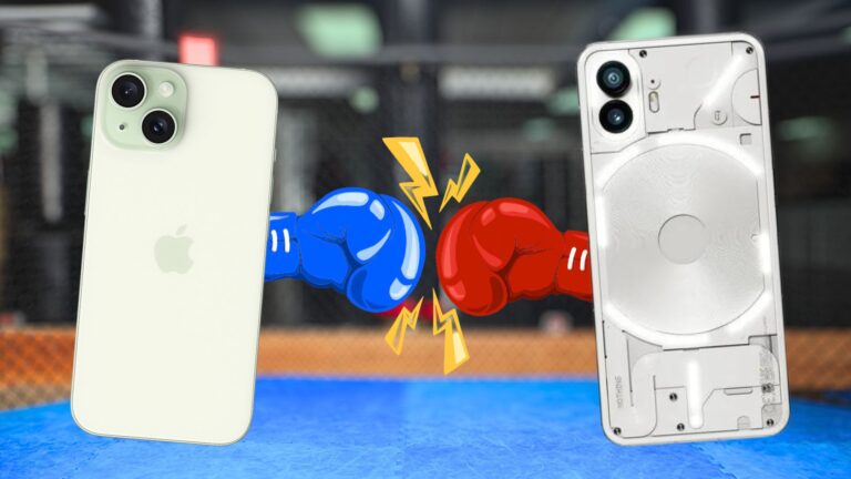 Apple iPhone 15&nbsp;vs. Nothing Phone (2): Dva zcela odlišné přístupy