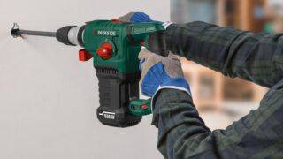 Nejprodávanější kombinované kladivo Parkside PBH 1550&nbsp;A1: Hodnocení uživatelů a&nbsp;nejlepší alternativy