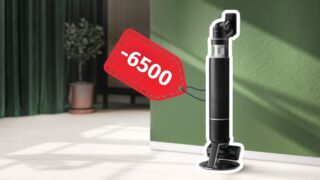 Nejlepší aku vysavač Samsungu je teď o&nbsp;6&nbsp;500&nbsp;Kč&nbsp;levnější! Využívá umělou inteligenci a&nbsp;vypadá skvěle
