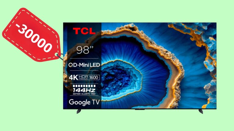 Gigantická televize úhlopříčky 98 palců o&nbsp;30&nbsp;000&nbsp;Kč&nbsp;levněji? Udělejte si doma vlastní kino!