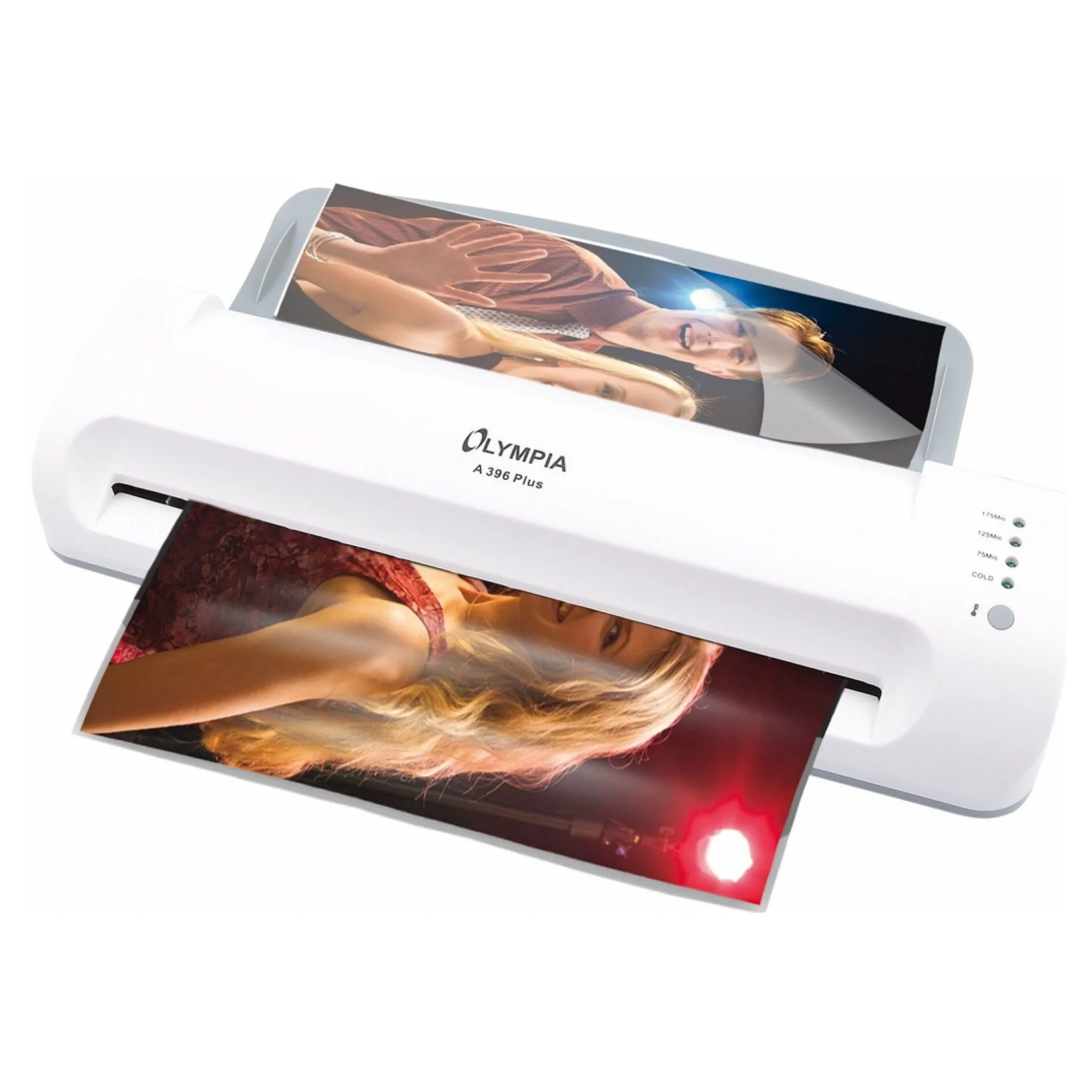 Můžete jej použít i na fotografie Obrázek zobrazuje laminátor