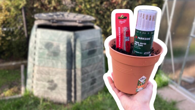 Zasadili jsme vrtáky Parkside a&nbsp;Milwaukee do kompostu: Toto se po 7 dnech stalo (Test rezivění)