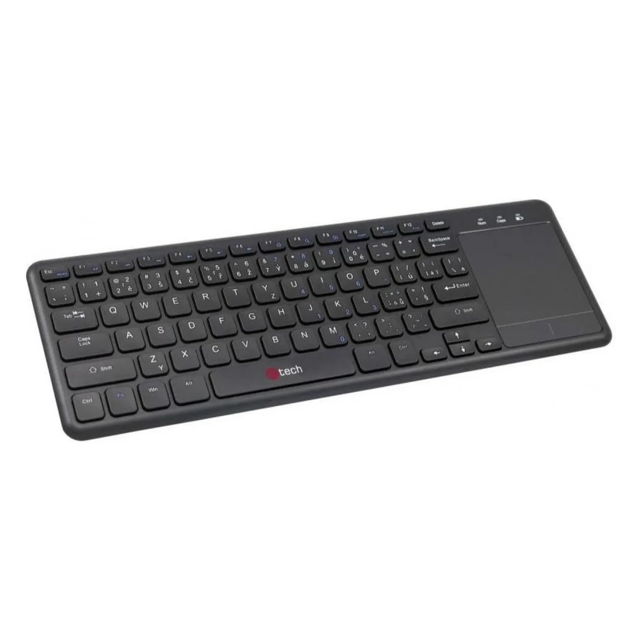 S touchpadem Obrázek zobrazuje klávesnici s touchpadem