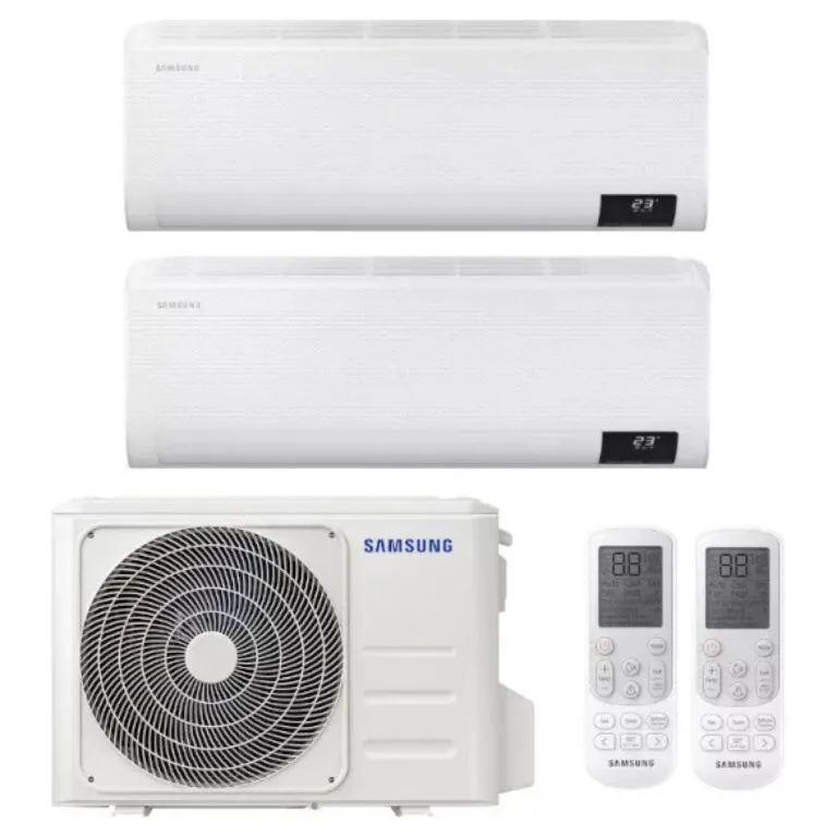 Test Samsung Wind Free Comfort Multisplit 2×1 Recenze Samsung Wind Free Comfort Multisplit 2×1