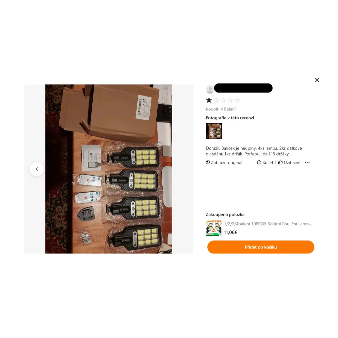 Recenze zboží z Temu Recenze zboží z Temu