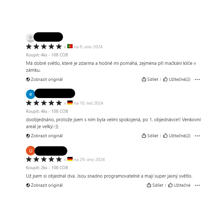 Uživatelská recenze zboží z Temu Uživatelská recenze zboží z Temu