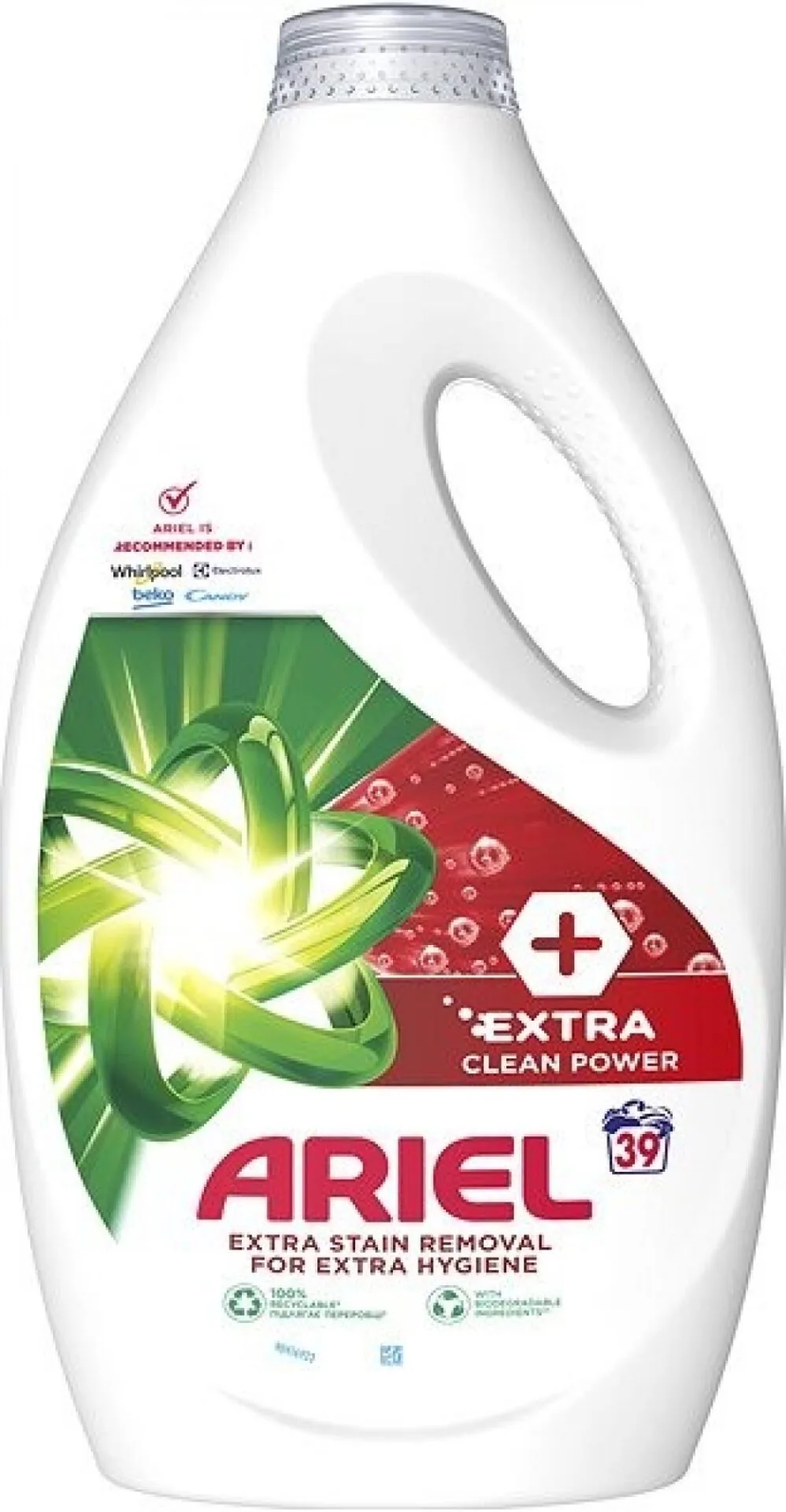 Recenze Ariel Extra Clean gel