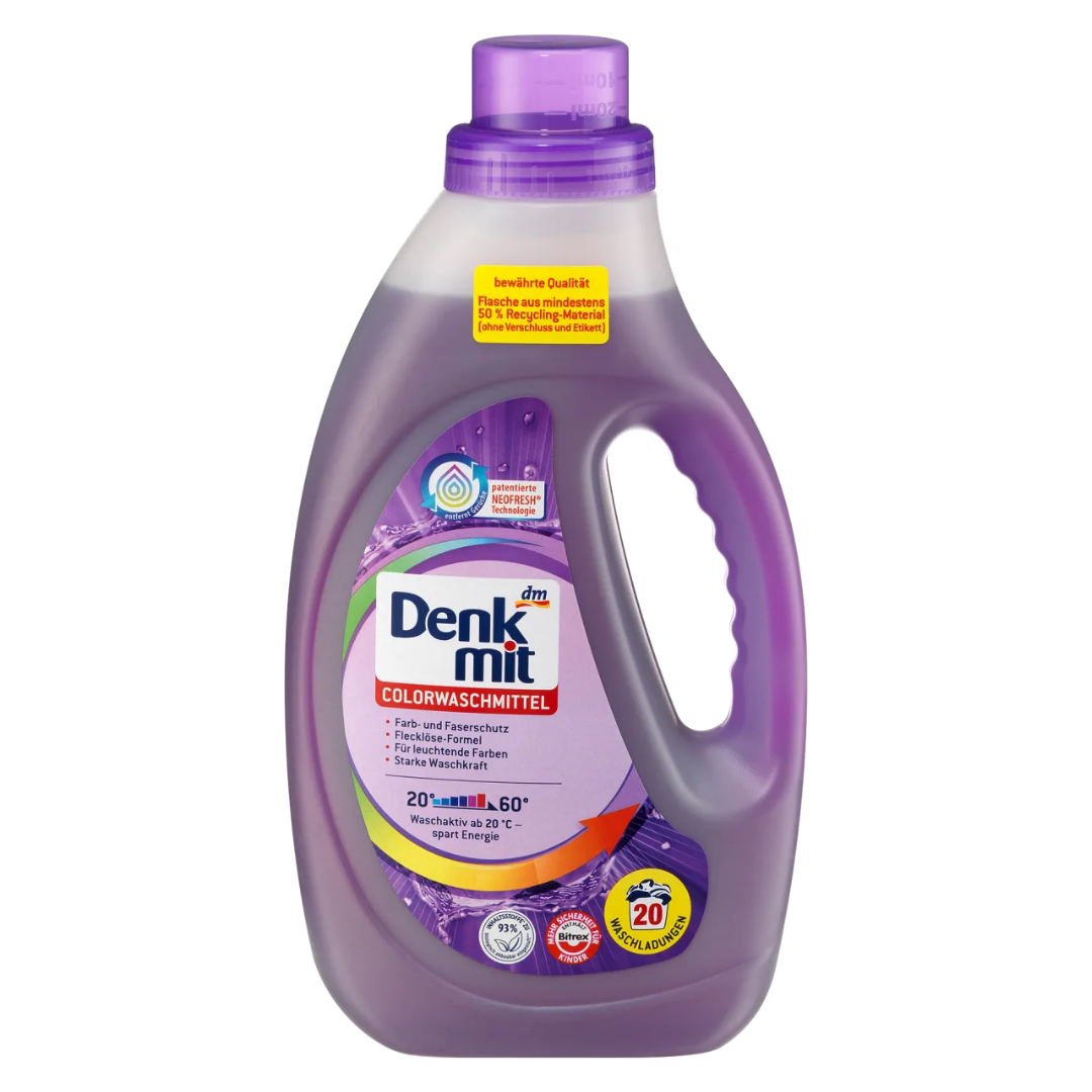 Recenze Denkmit prací gel na barevné prádlo