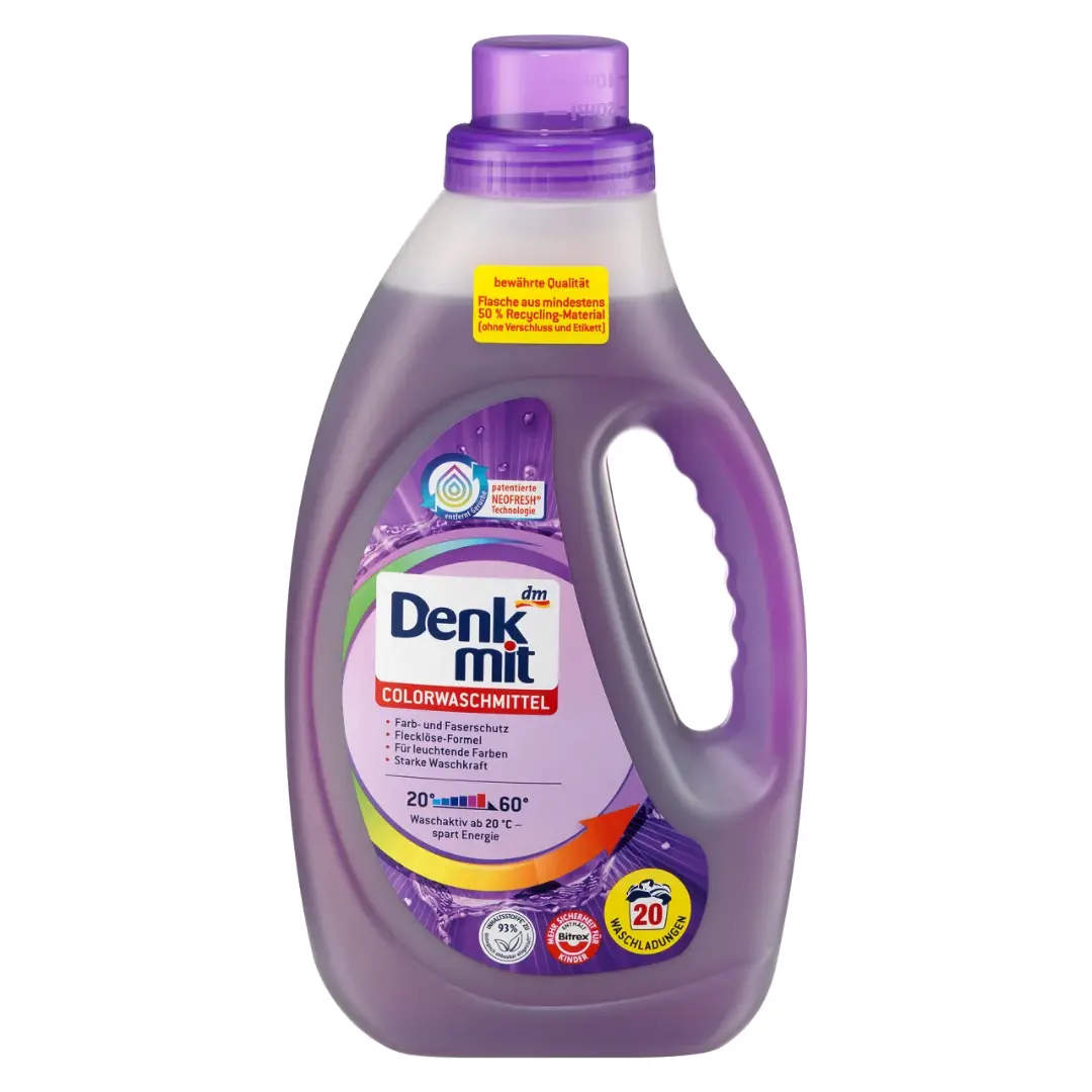 Recenze Denkmit prací gel na barevné prádlo