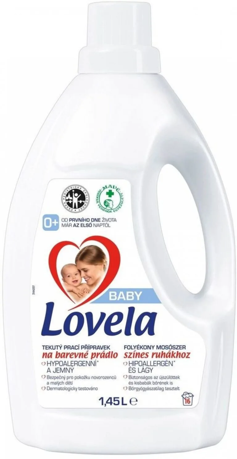 Recenze Lovela Baby tekutý prací přípravek na barevné prádlo