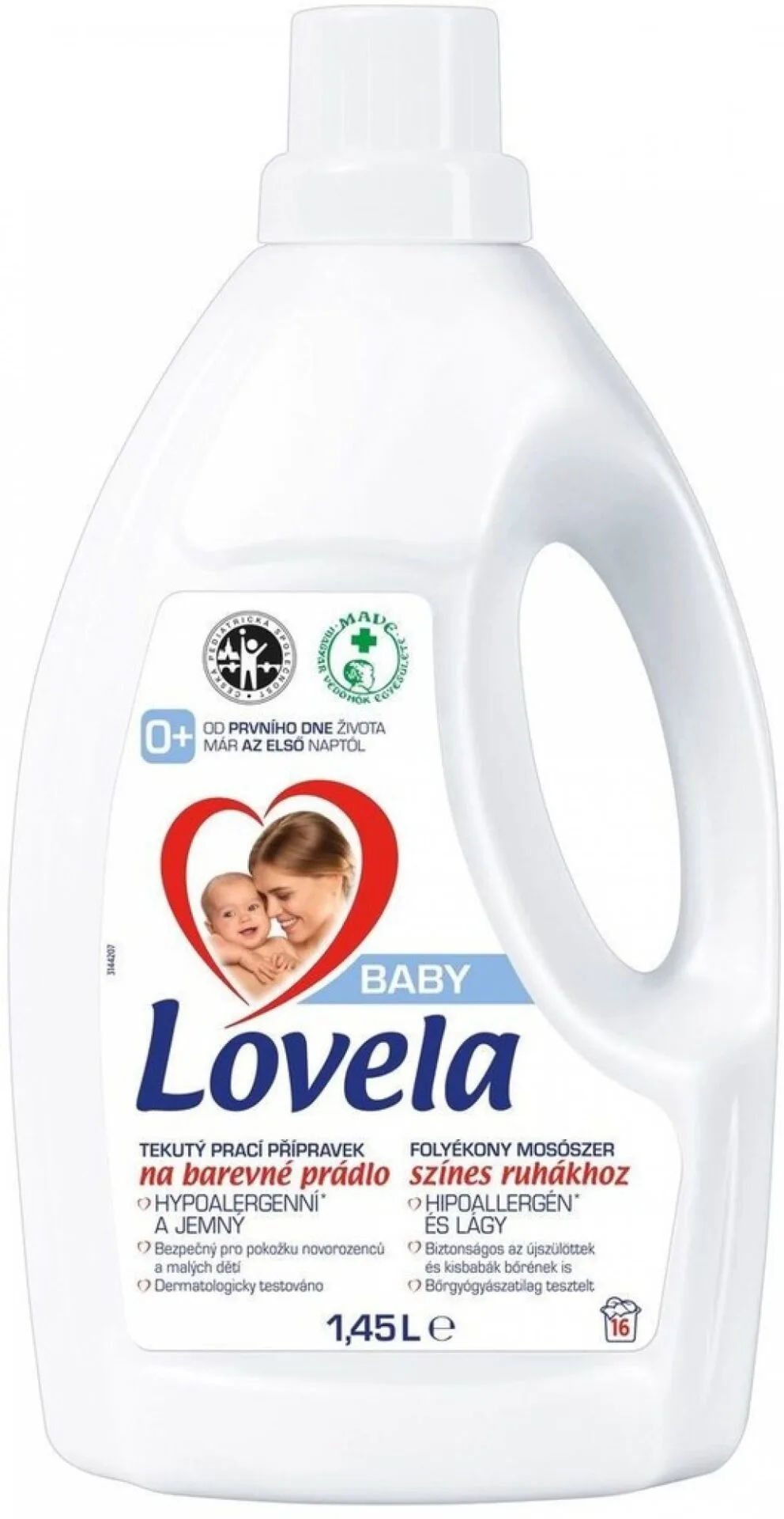 Recenze Lovela Baby tekutý prací přípravek na barevné prádlo