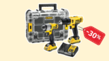 30% sleva na DeWalt by vás neměl minout: Výrazně levněji pořídíte set aku šroubováku a&nbsp;rázového utahováku