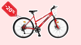 Dámské horské kolo Olpran je o&nbsp;20&nbsp;%&nbsp;levnější: Plynulá jízda za super cenu