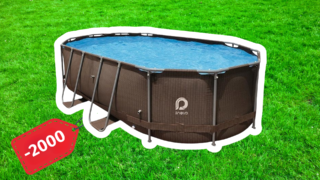 Připravte se na léto s&nbsp;bazénem AVENLI: Prostorný zahradní bazén je teď o&nbsp;2&nbsp;000&nbsp;Kč&nbsp;levnější!