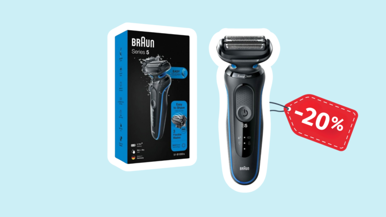 Snadné oholení se strojkem Braun o&nbsp;400&nbsp;Kč&nbsp;levněji? Známe akční kód pro 20% slevu!