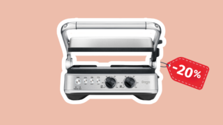 Kontaktní gril Sage se slevou 20&nbsp;%: S&nbsp;tímto kódem je pouze teď o&nbsp;skoro 1&nbsp;000&nbsp;Kč&nbsp;levnější