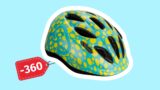 Za 200&nbsp;Kč&nbsp;teď seženete tuto dětskou cyklo helmu: Cena klesla o&nbsp;64&nbsp;%, nechybí certifikace
