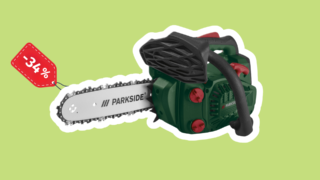 Benzínová řetězová pila Parkside se slevou 34&nbsp;%: Šikovný pomocník pro údržbu stromů je teď o&nbsp;800&nbsp;Kč&nbsp;levnější!