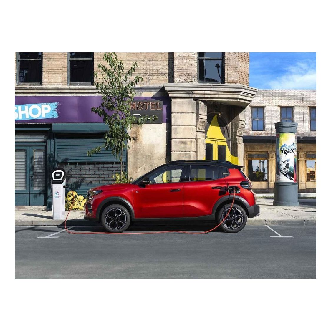 Citroën ë-C3 je typickým zástupcem nastupujícího trendu malých elektromobilů se zvýšenou karosérií Obrázek zobrazuje: Citroën ë-C3 je typickým zástupcem nastupujícího trendu malých elektromobilů se zvýšenou karosérií