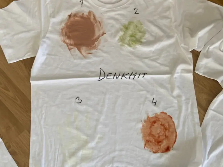 Vítěz testu Denkmit - skvrny před vypráním