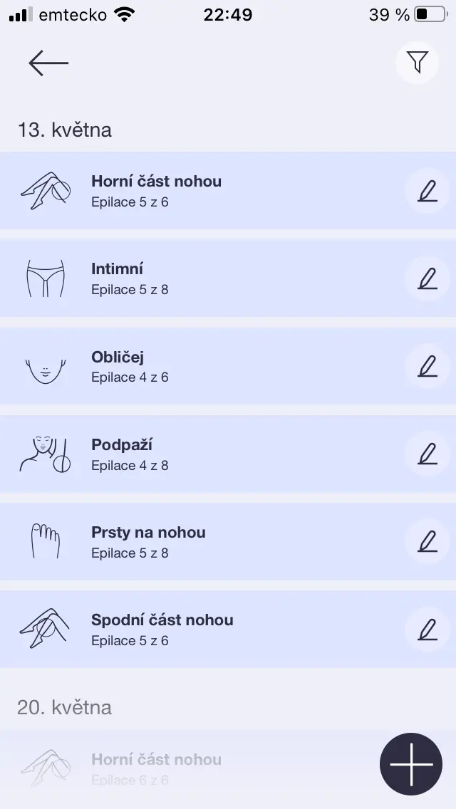 Obrázek plánu ošetření