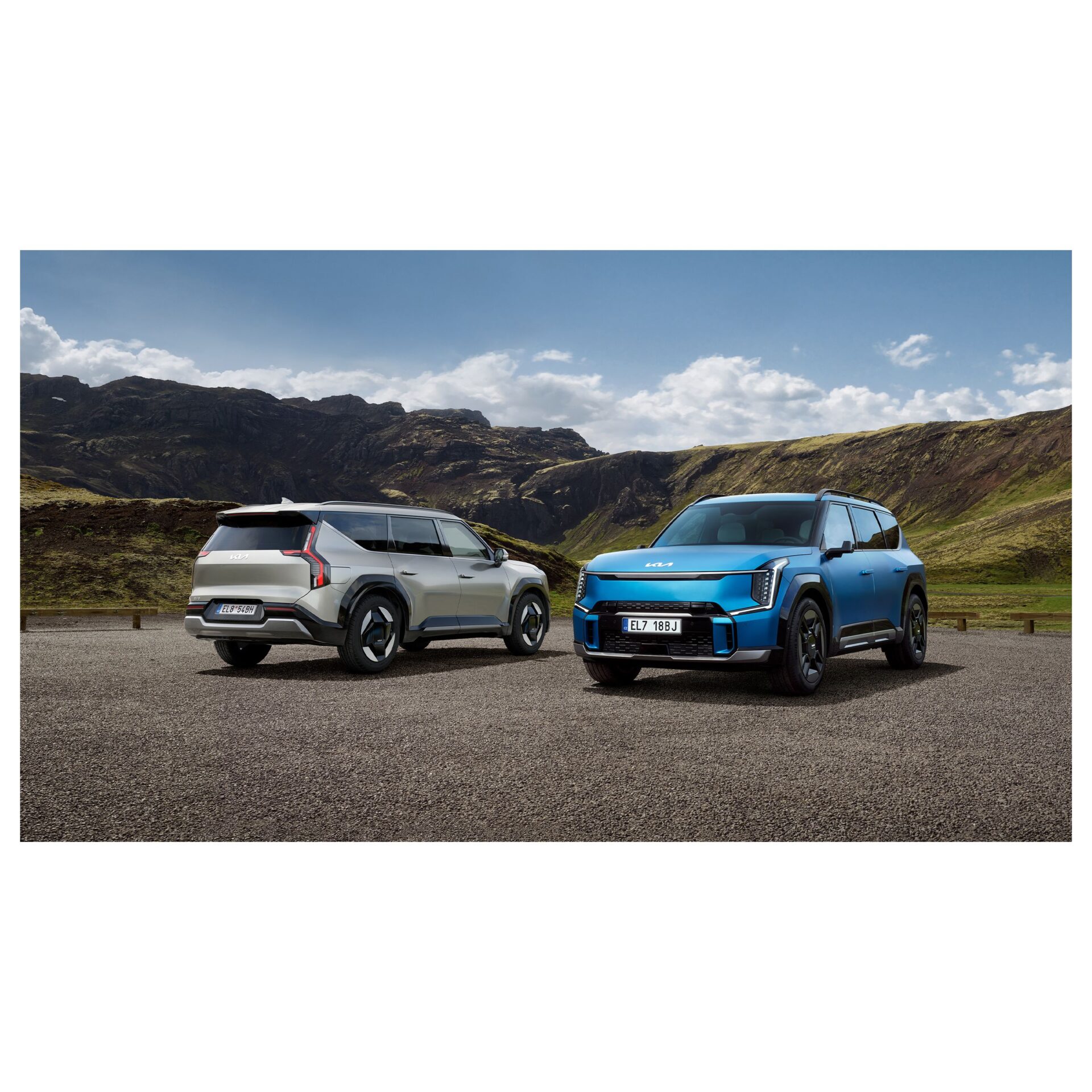 KIA EV9 má karoserii klasického velkého SUV Obrázek zobrazuje: KIA EV9 má karoserii klasického velkého SUV