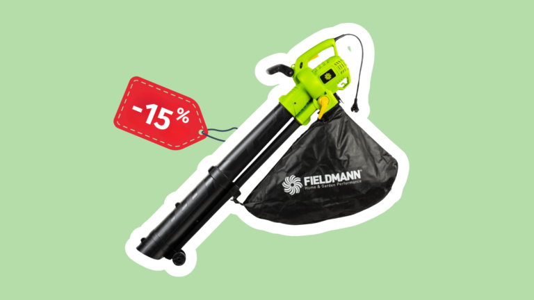 Zahradní vysavač Fieldmann se slevou 15 %: Praktický pomocník 3v1 se postará o údržbu exteriérů Zahradní vysavač Fieldmann se slevou 15 %: Praktický pomocník 3v1 se postará o údržbu exteriérů