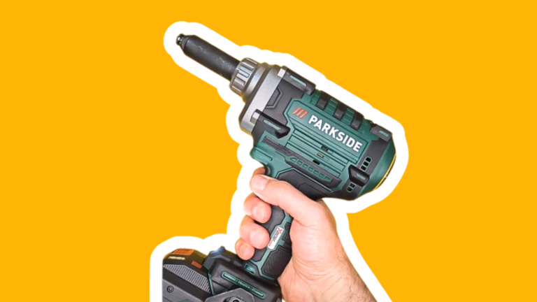 1. nýtovací pistole Parkside svého druhu: Podle uniklých informací se může stát hitem (PBNSG 20-Li A1)