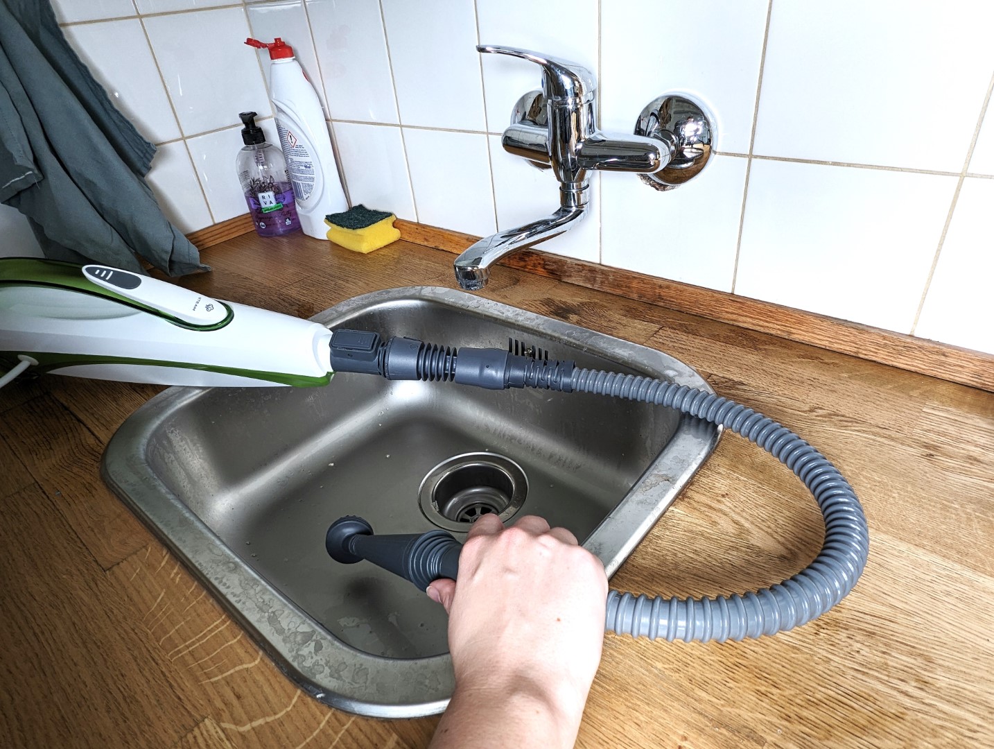 Využít je můžete i k čištění dřezu Využít je můžete i k čištění dřezu
