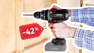 Nejsilnější Parkside aku šroubovák nebyl NIKDY levnější: 150&nbsp;Nm a&nbsp;2 akumulátory s&nbsp;nabíječkou