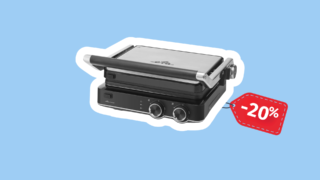 Elektrický kontaktní gril ETA GrilChef teď pořídíte o&nbsp;20&nbsp;%&nbsp;levněji: S&nbsp;nastavitelnou teplotou a&nbsp;mnoha funkcemi