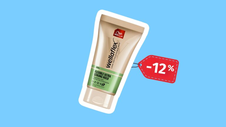 Gel na vlasy Wellaflex vydrží celý den! Právě teď je o&nbsp;12&nbsp;%&nbsp;levnější