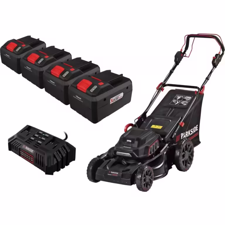 Test PARKSIDE PPRMA 40-Li A1 4x Smart 8 Ah Recenze PARKSIDE PPRMA 40-Li A1 4x Smart 8 Ah
