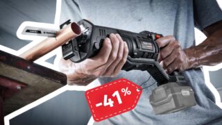 Výkonná Parkside pila ocaska nebyla NIKDY levnější: Zvládne i&nbsp;20&nbsp;mm tlustý kov