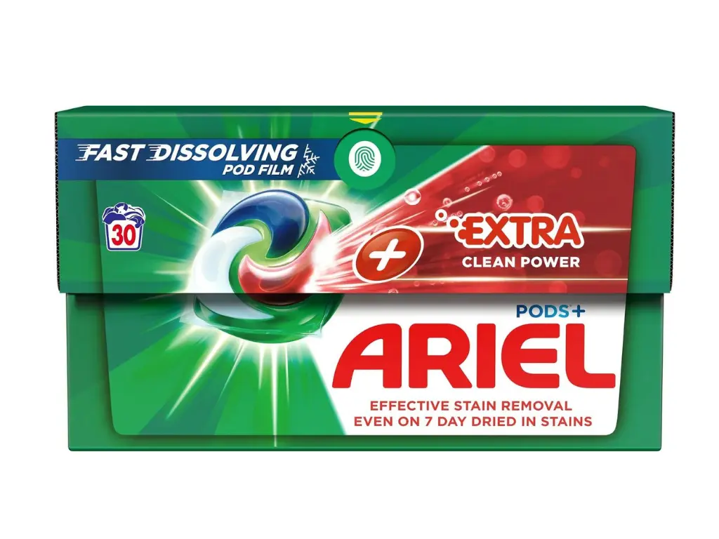 Prací kapsle Ariel s cenou 15 Kč na jedno praní Prací kapsle Ariel s cenou 15 Kč na jedno praní