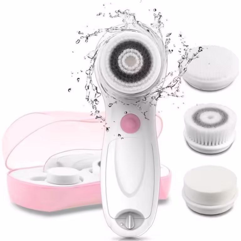 Recenze TOUCHBeauty 0759A Čistící kartáč na pleť 3v1 růžový