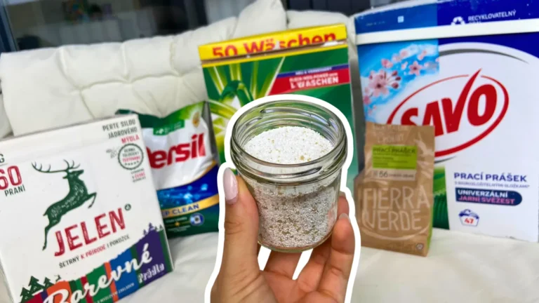 Nejhorší prací prášek (TEST 2025): Vítězný Ariel poraženého přepral, ten neodstranil ani základní skvrny