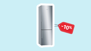 Úsporná lednička s&nbsp;mnoha funkcemi? Tento Bosch je teď o&nbsp;10&nbsp;%&nbsp;levnější!