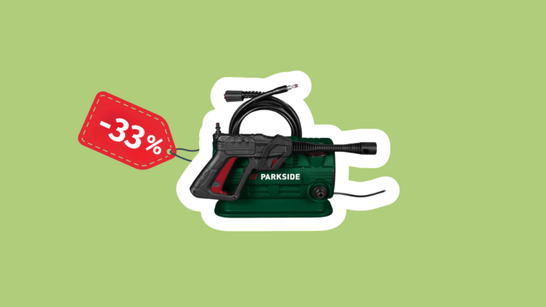 Vysokotlaký čistič v mini provedení se slevou 33 %? Kompaktní model od Parkside teď stojí pouze 1 000 Kč! Vysokotlaký čistič v mini provedení se slevou 33 %? Kompaktní model od Parkside teď stojí pouze 1 000 Kč!
