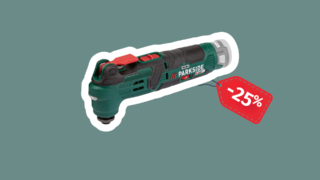Aku multifunkční nářadí Parkside teď pořídíte s&nbsp;25% slevou