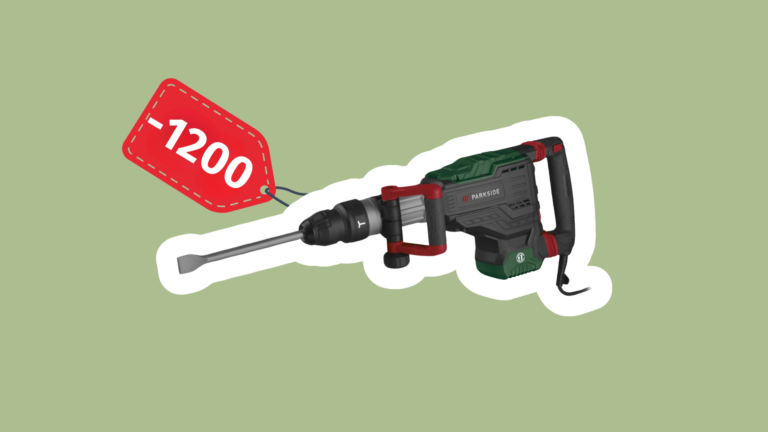 Bourací kladivo od Parkside teď pořídíte se slevou 20 % o 1 200 Kč levněji! Bourací kladivo od Parkside teď pořídíte se slevou 20 % o 1 200 Kč levněji!